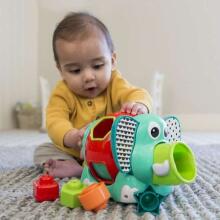 Infantino Shape Sorter Art.306912 Formu šķirotājs Zilonītis