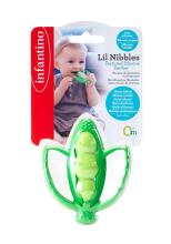 Infantino Nibbles Art.316577  Kožamā rotaļlieta Zirnis