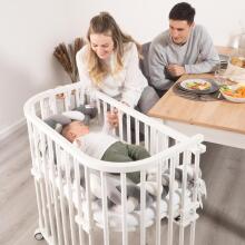 Kidsworld Wood Bed Rail Art.132313 Natural Bērnu gultas aizsargmala / aizsārgbarjera (86x27.5 cm)