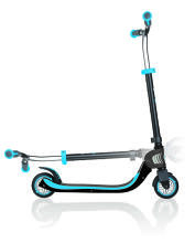 GLOBBER skrejritenis Flow 125 Foldable, black-blue, 473-101