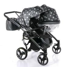 Junama Glow Duo Art.GD-04  Детская универсальная коляска 2 в 1 для двойни