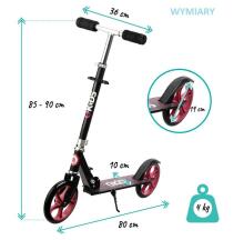 QKids Weiss Art.HUBA00009  Детский двухколесный трюковый самокат
