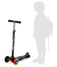 Qkids Mavel Scooter Led Art.HUBA00019 Bērnu trīsriteņu skūteris