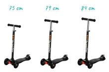 Qkids Mavel Scooter Led Art.HUBA00019 Bērnu trīsriteņu skūteris