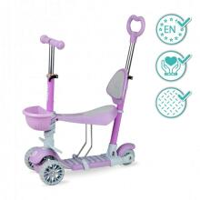 Qkids ILI Scooter Art.HUBA00017 Purple Skrejritenis 3 in1