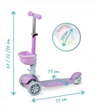 Qkids ILI Scooter Art.HUBA00015 Blue Skrejritenis 3 in1