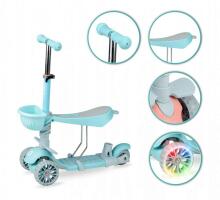 Qkids ILI Scooter Art.HUBA00015 Blue Skrejritenis 3 in1