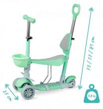 Qkids ILI Scooter Art.HUBA00014 Green