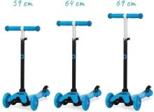 Qkids Lumis Scooter Led  Art.HUBA00004 Детский трёхколёсный самокат
