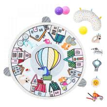 Momi Qkids Playmat City Art.MAED00004  Развивающий коврик  с игрушками