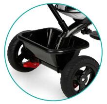 Qkids Mila Art.ROTR00004 Navy  Детский трехколесный  велосипед c  ручкой управления и крышей 3 в 1