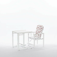 Drewex Antos Libelula Art.132522 White barošanas krēsliņš-transformeris