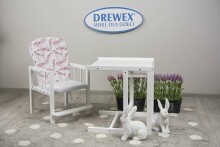 Drewex Antos Libelula Art.132522 White maitinimo kėdė-transformatorius