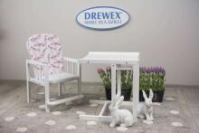 Drewex Antos Libelula Art.132522 White barošanas krēsliņš-transformeris