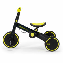 Kinderkraft Tricycle 4Trike Art.KR4TRI00BLK0000 Black Складной трехколесный велосипед/бегунок 3 в 1