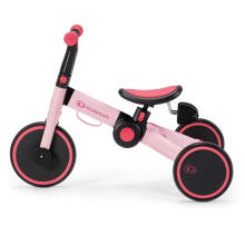 Kinderkraft Tricycle 4Trike Art.KR4TRI00PNK0000 Candy Pink   Складной трехколесный велосипед/бегунок 3 в 1