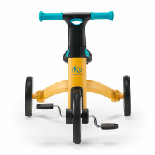 Kinderkraft Tricycle 4Trike Art.KR4TRI00YEL0000 Yellow   Складной трехколесный велосипед/бегунок 3 в 1