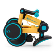 Kinderkraft Tricycle 4Trike Art.KR4TRI00YEL0000 Yellow  Saliekamais bērnu trīsriteņis/skrējritenis 3 vienā