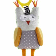 Taf Toys Busy Owl Art.132534  Игрушка мягкая на коляску с вибрацией Сова
