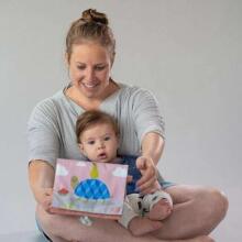 Taf Toys Savannah Tummy Book Art.248912  Мягкая игрушка-книжка
