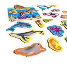 Roter Käfer  Magnetic Puzzle Sea Life Art.RK2090-05 Puzle ar magnētiem Jūras dzīvnieki (Vladi Toys)