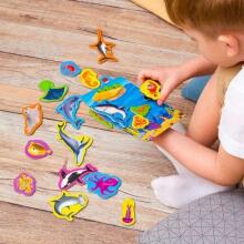 Roter Käfer  Magnetic Puzzle Sea Life Art.RK2090-05 Puzle ar magnētiem Jūras dzīvnieki (Vladi Toys)
