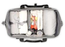 Lionelo Bag Ida  Art.132632 Grey Concrete Soma mamiņai