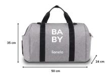 Lionelo Bag Ida  Art.132632 Grey Concrete Soma mamiņai