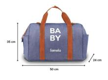 Lionelo Bag Ida  Art.132633 Denim  Сумка для мамы