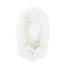 Childhome Babynest  Art.CCBNJEROW Jersey Off White Ligzdiņa - kokons jaundzimušajiem Babynest