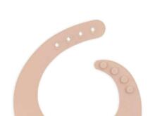 Jollein Silicone Bib Art.029-007-00090 Pink  Priekšautiņš silikona, ar kabatiņu, 6+m .1 gab.