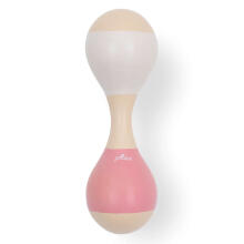 Jollein Maracas Art.119-001-66021 Pink  Музыкальная игрушка детские деревянные маракасы