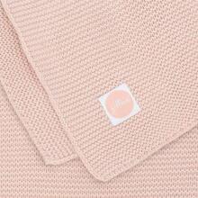 Jollein Basic Pale Pink Art.516-511-65310 Dabīgas kokvilnas pleds 75x100cm