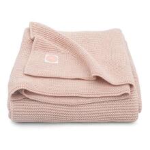 Jollein Basic Pale Pink Art.516-511-65310 Dabīgas kokvilnas pleds 75x100cm