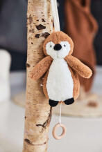 Jollein Musical Pinguin Art.043-001-65363 Caramel Подвесная музыкальная игрушка на  коляску/кроватку
