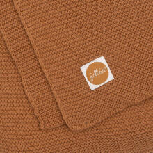 Jollein Basic Caramel Art.516-511-65355 Dabīgas kokvilnas pleds 75x100cm