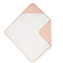 La bebe™ Bathcape  Art.534-836-65344 Pale Pink    Детское полотенце с капюшоном 75x75см
