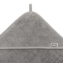 Jollein Bathcape  Art.534-514-00094 Storm Grey  Bērnu dvielis ar kapuci 75x75 cm