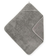 Jollein Bathcape  Art.534-514-00094 Storm Grey  Bērnu dvielis ar kapuci 75x75 cm