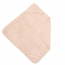 Jollein Bathcape  Art.534-514-00090 Pale Pink   Детское полотенце с капюшоном 75x75см