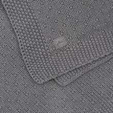 Jollein Bliss Blanket Art.516-511-65354 Storm Grey  Хлопковое одеяло/плед 75x100 см