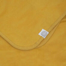 Jollein Cotton Blanket Art.514-511-65316 Mustard  Dabīgas kokvilnas pleds 75x100cm