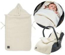 Jollein Comfortbag Carrier Cream White  Art. 025-811-66060 Autokrēsla konverts