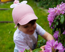 Baby Love Muslin Headband Art.132735 Pink