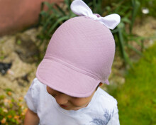 Baby Love Muslin Headband Art.132736 Violet  Детская муслиновая  шапка-косынка/платочек