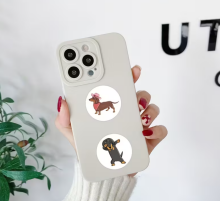 Cartoon Dog Gift Stickers Art.132778 Uzlīmes,10 gab
