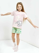 Mark Formelle Pyjama Art.567727  Детская хлопковая пижамка кофточка+шорты