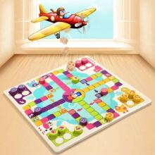 Top Bright Family Game Art.120341TB  Jautrās saimniecības šaha spēle