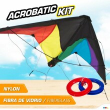 Colorbaby Toys Stunt Kite Pop Up Art.85092 Lidojošais gaisa pūķis