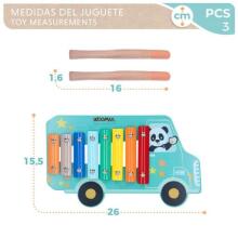 Colorbaby Toys Xylophone Art.46447 Muzikāla rotaļlieta ksilofons